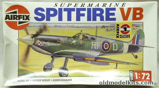 Airfix 1/72 Supermarine Spitfire Vb - RAF (Polish) 303 Sq or USAAF 31st Fighter Group, 02046 plastic model kit